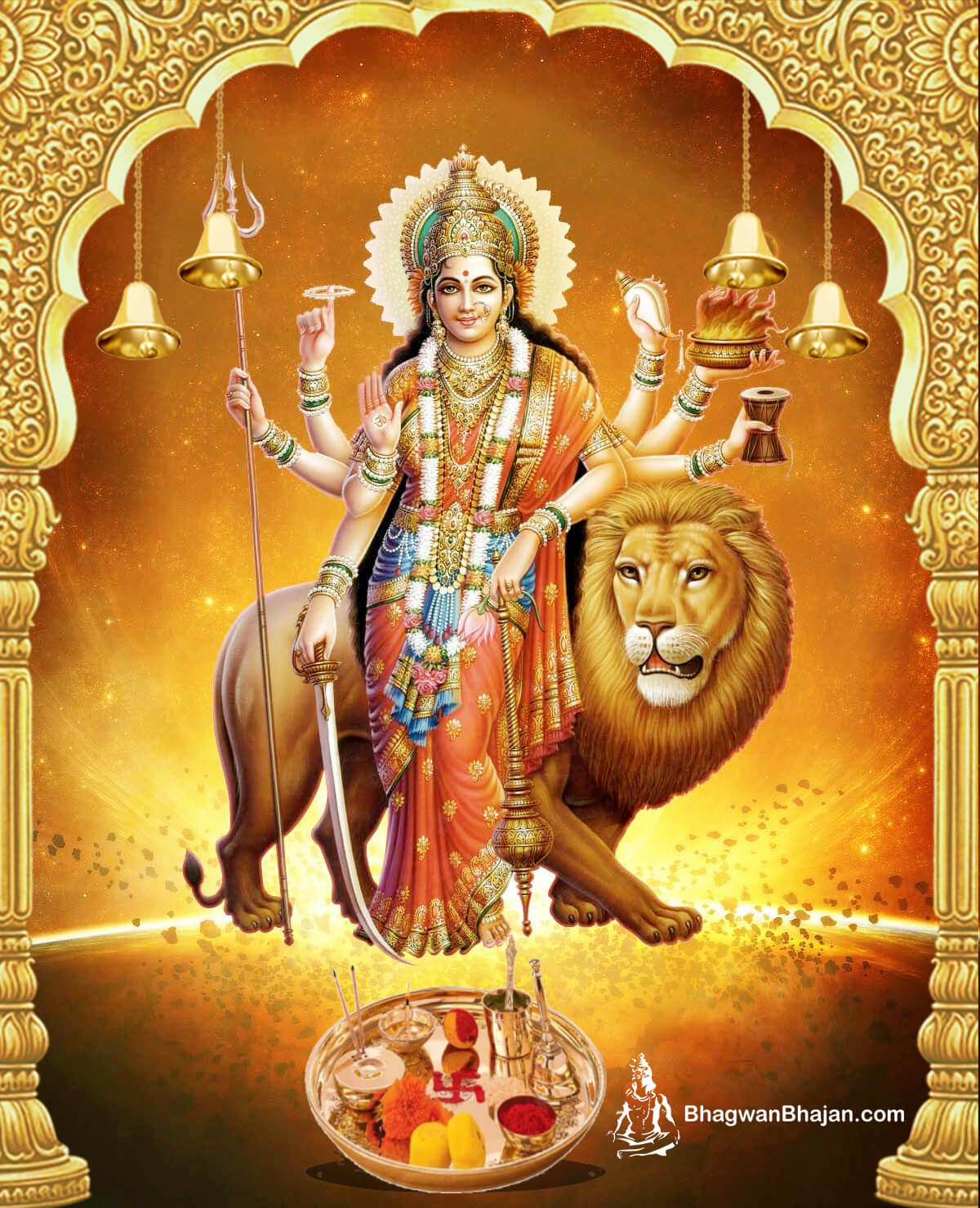 maa durga wallpaper Images • Itz_manish (@manishkushwaha084) on ShareChat